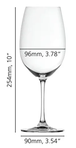 COPA BORDEAUX SALUTE de cristal Spiegelau, vista 4