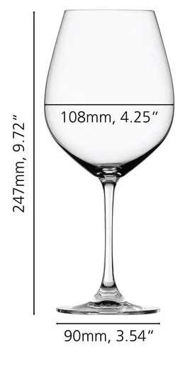 COPA BURGUNDY SALUTE de cristal Spiegelau, vista 4