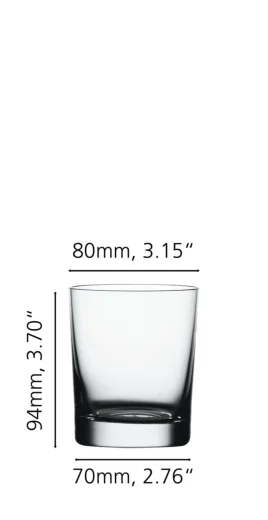 SET X 4 VASO TUMBLER CLASSIC BAR de cristal Spiegelau, vista 4