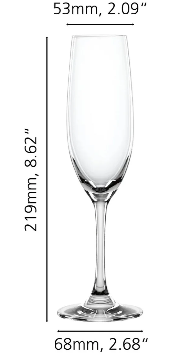 COPA CHAMPAGNE WINELOVERS de cristal Spiegelau, vista 4
