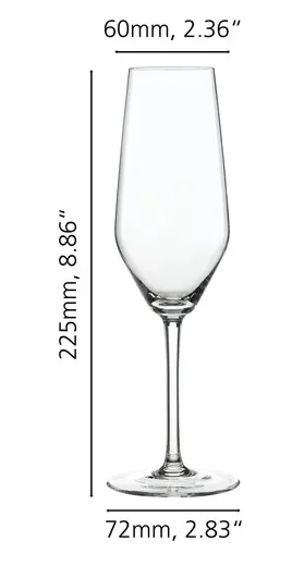 COPA CHAMPAGNE STYLE de cristal Spiegelau, vista 4