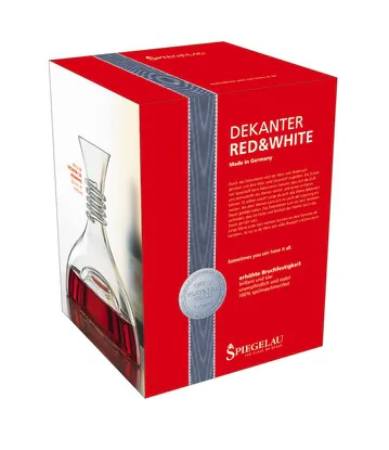 DECANTADOR RED & WHITE de cristal Spiegelau, vista 3