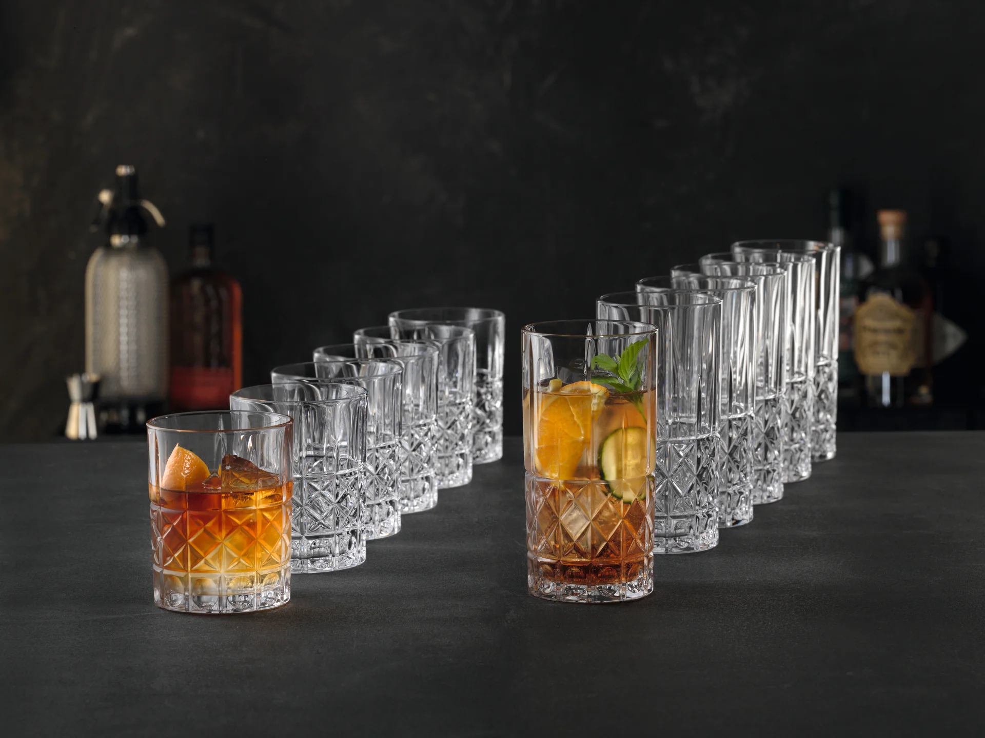 SET X 12 VASOS ELEGANCE de cristal Spiegelau, vista 3
