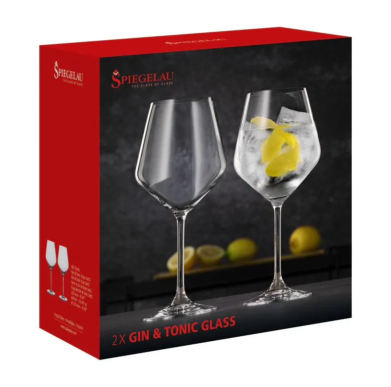 SET X 2 COPAS GIN & TONIC de cristal Spiegelau, vista 3