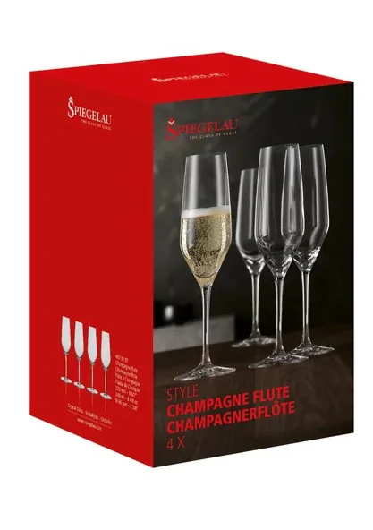 SET X 4 COPA CHAMPAGNE STYLE de cristal Spiegelau, vista 3