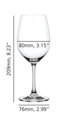 SET X 4 COPA VINO BLANCO WINELOVERS de cristal Spiegelau, vista 4