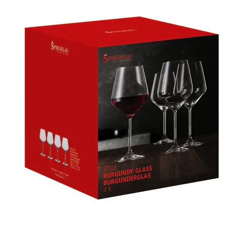 SET X 4 COPA BURGUNDY STYLE de cristal Spiegelau, vista 3