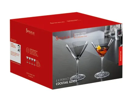SET X 4 COPA COCKTAIL PERFECT de cristal Spiegelau, vista 3