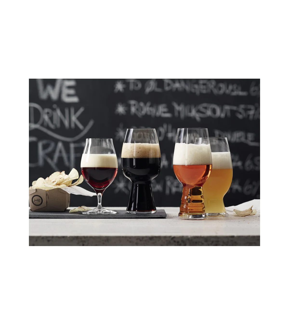 SET X 4 VASOS KIT CRAFT BEER de cristal Spiegelau, vista 5