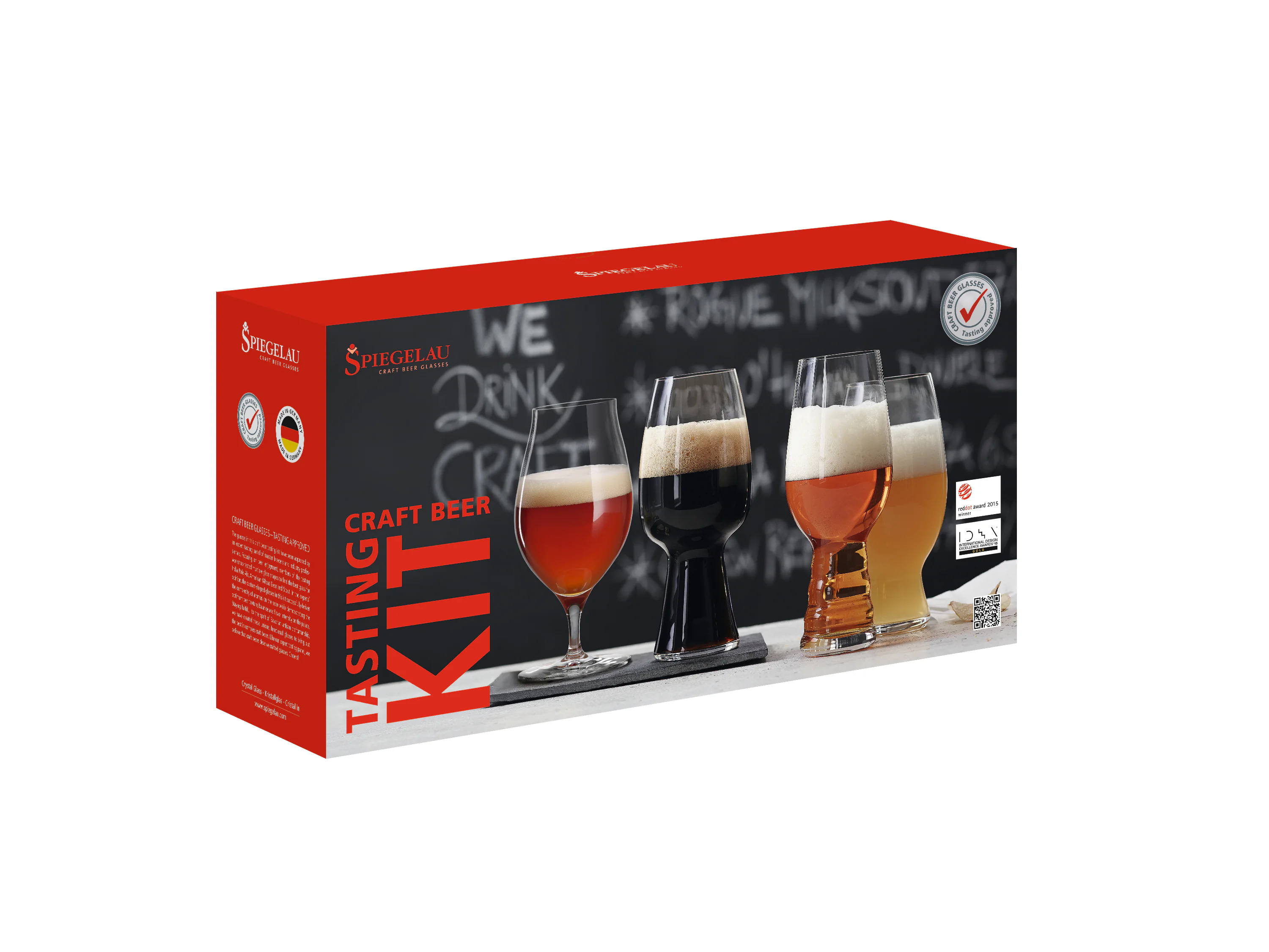 SET X 4 VASOS KIT CRAFT BEER de cristal Spiegelau, vista 6