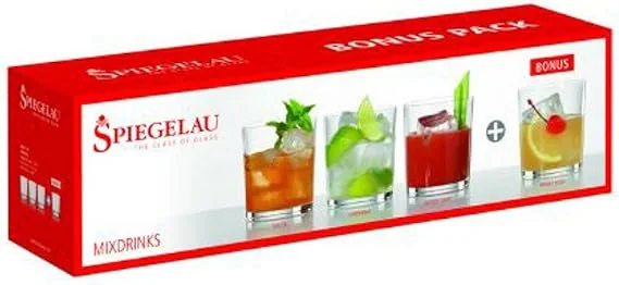 SET X 4 VASO MIXDRINKS de cristal Spiegelau, vista 3