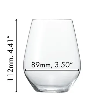 SET X 4 VASOS TUMBLER L A. CASUAL de cristal Spiegelau, vista 4