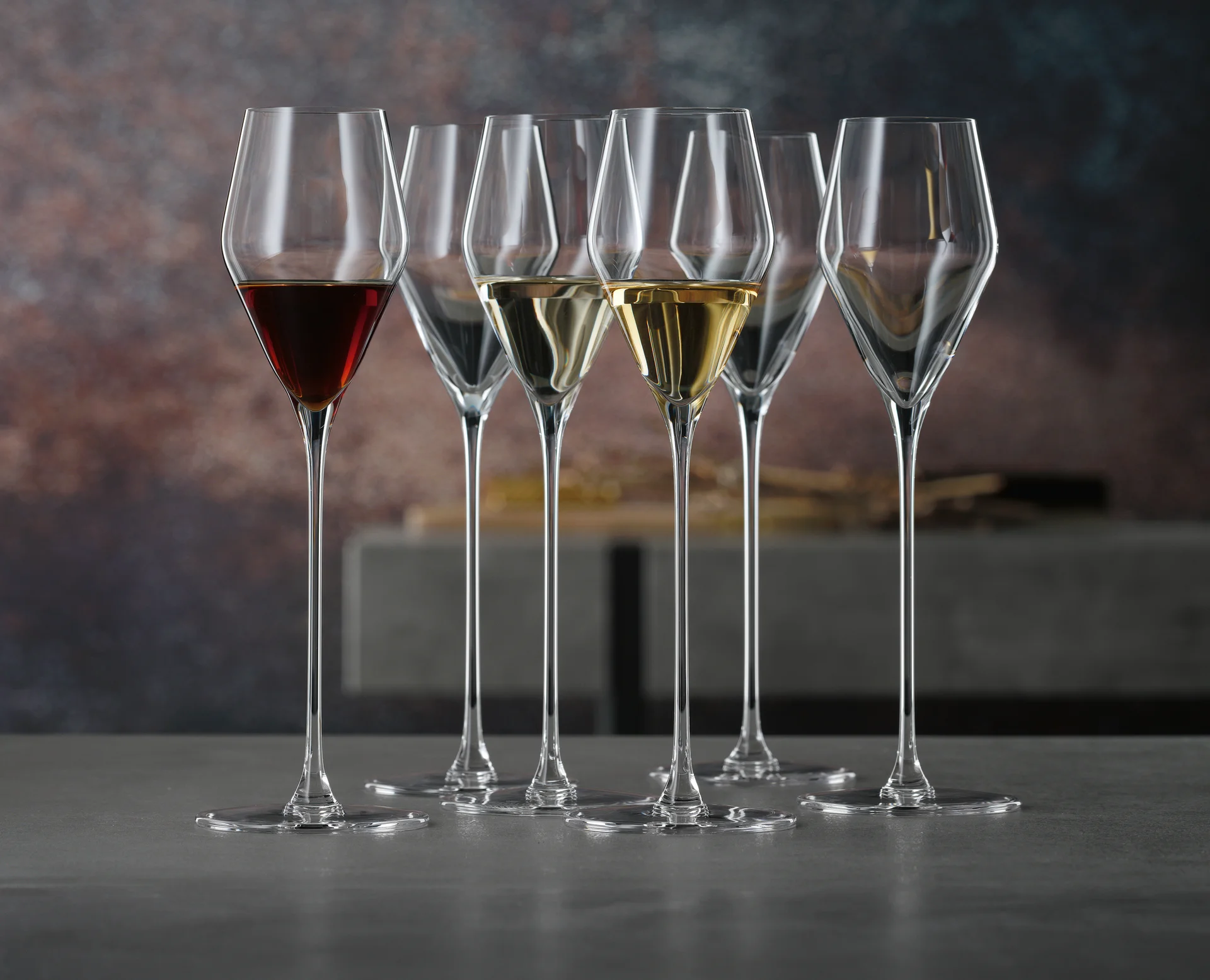 SET X 6 COPA DIGESTIVO PIZA de cristal Spiegelau, vista 2