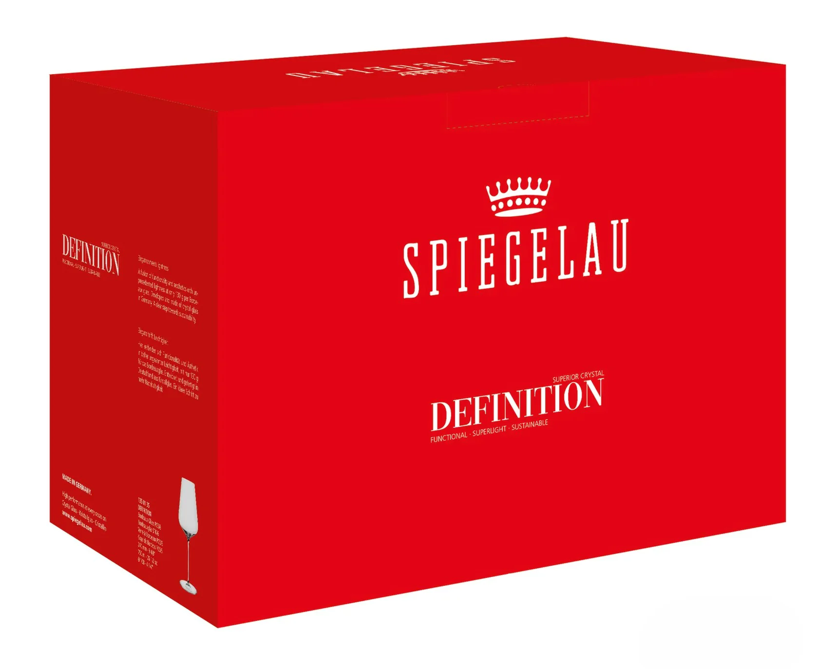 SET X 6 COPA DIGESTIVO PIZA de cristal Spiegelau, vista 3