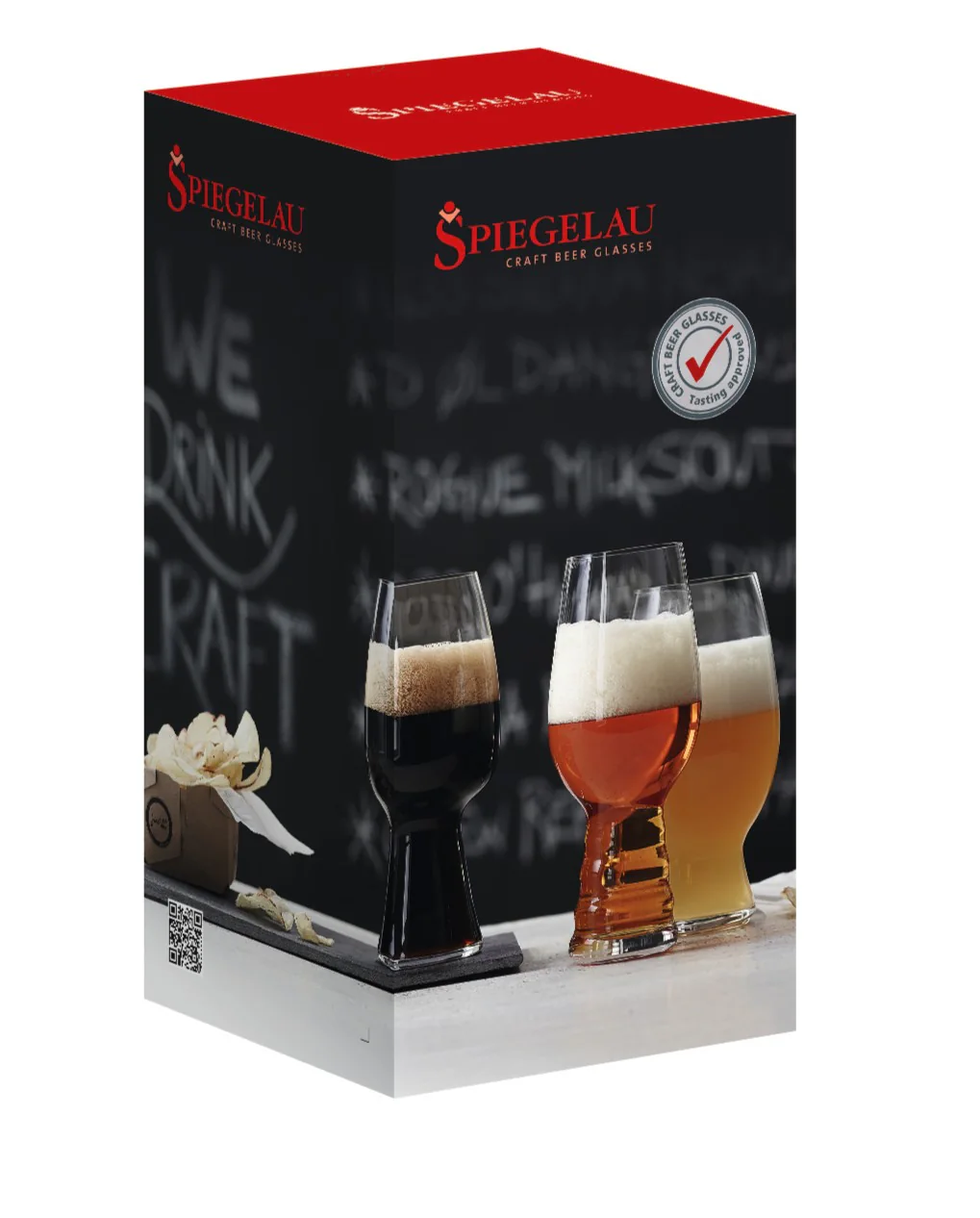SET X 1 VASO IPA BEER C/EST. de cristal Spiegelau, vista 3